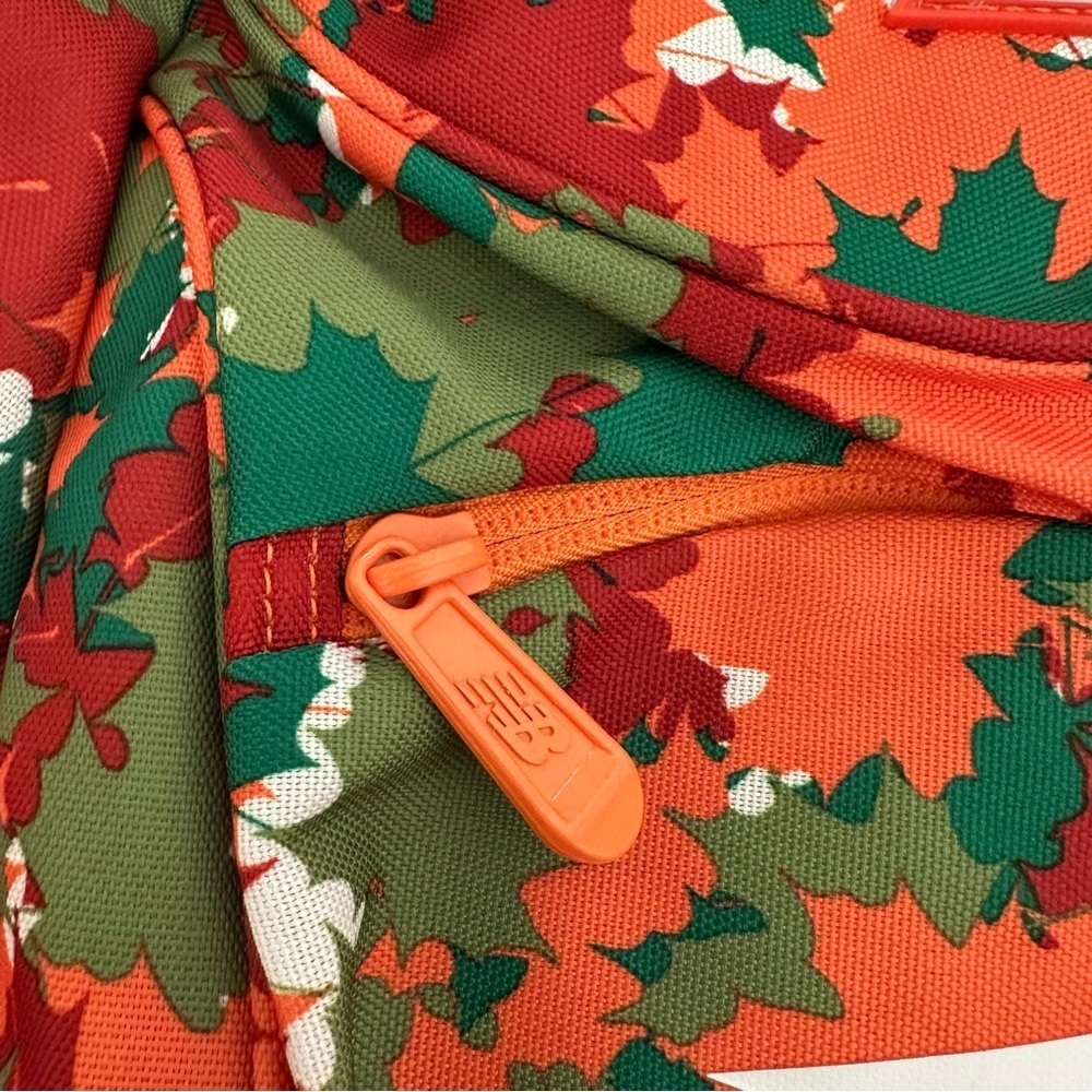 New Balance X Cross Country Backpack Outdoors Hiking Travel Orange Camo NBXC - Picture 4 of 14